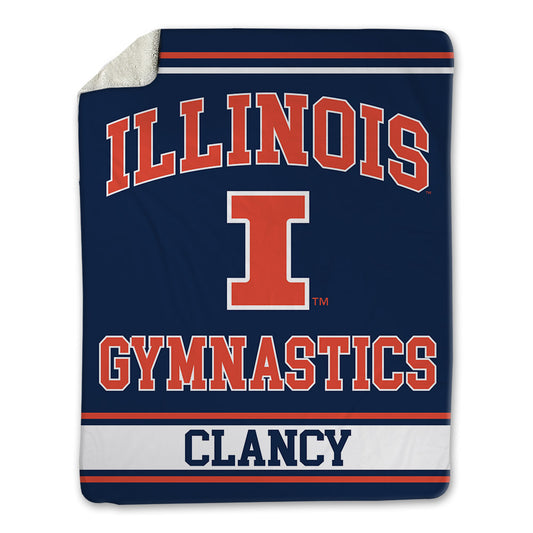 Illinois - NCAA Women's Gymnastics : Summer Clancy - Blanket-0