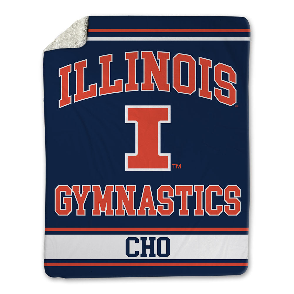 Illinois - NCAA Women's Gymnastics : Chloe Cho - Blanket-0