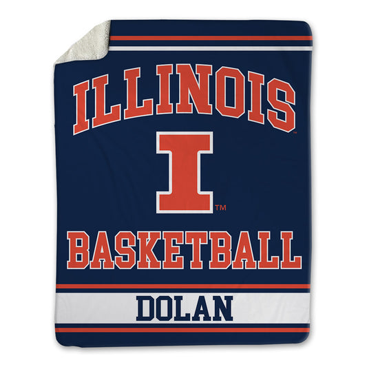 Illinois - NCAA Women's Basketball : Gretchen Dolan - Blanket-0