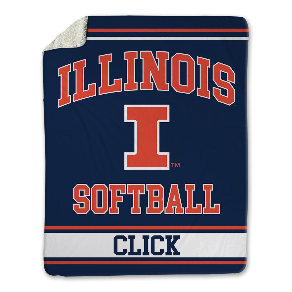 Illinois - NCAA Softball : Keirys Click - Blanket-0