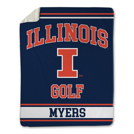 Illinois - NCAA Women's Golf : Alexis Myers - Blanket-0