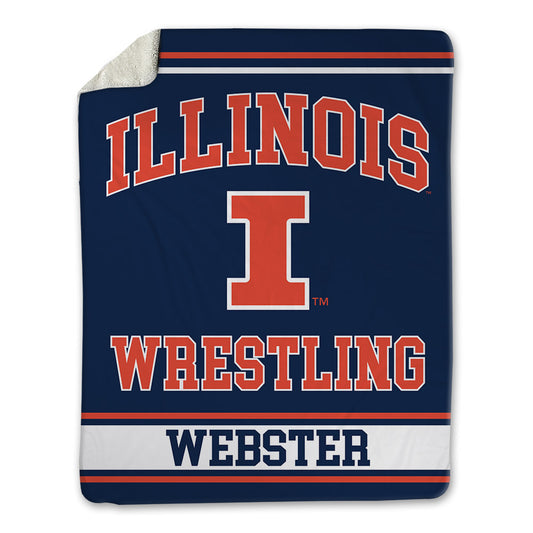 Illinois - NCAA Wrestling : Kannon Webster - Blanket-0