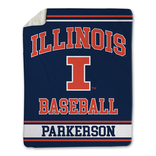 Illinois - NCAA Baseball : Gavin Parkerson - Blanket-0