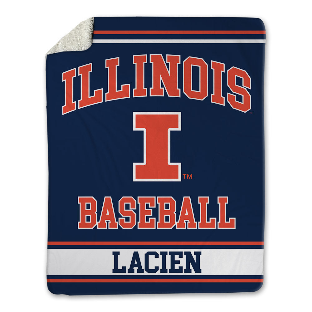 Illinois - NCAA Baseball : Richie LaCien - Blanket-0