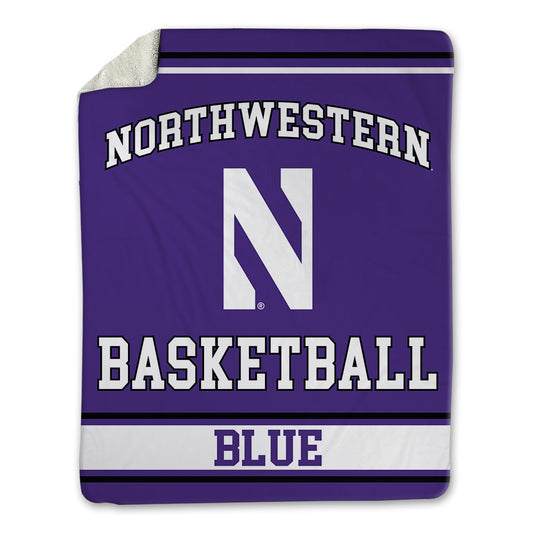 Northwestern - NCAA Women's Basketball : Lexi Blue - Blanket-0