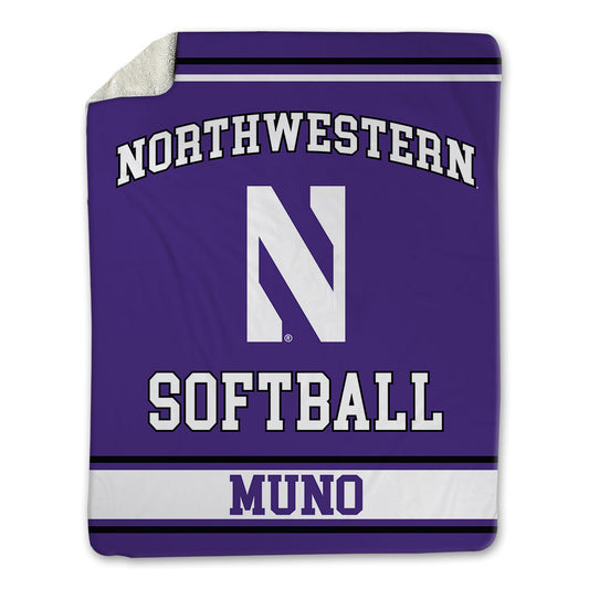 Northwestern - NCAA Softball : Ainsley Muno - Blanket-0