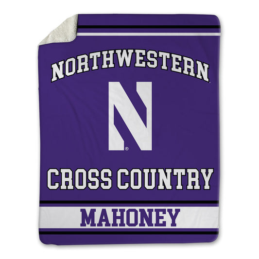 Northwestern - NCAA Women's Cross Country : Isabel Mahoney - Blanket-0