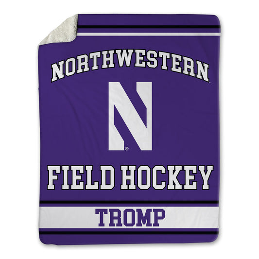 Northwestern - NCAA Women's Field Hockey : Ilse Tromp - Blanket-0
