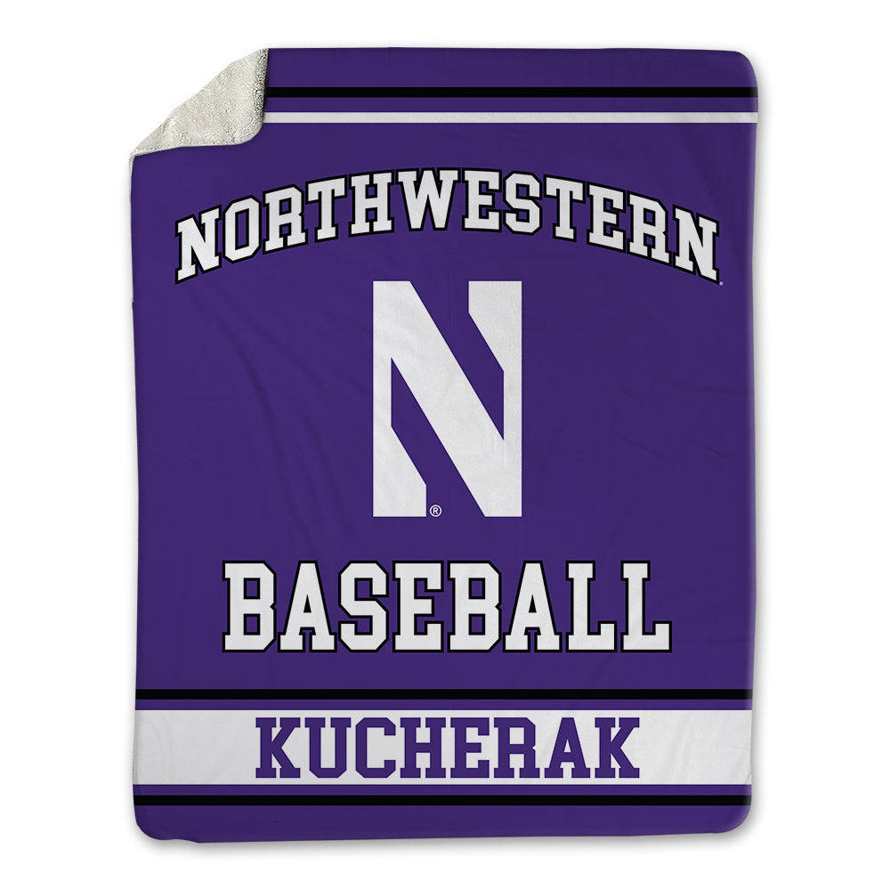 Northwestern - NCAA Baseball : Ryan Kucherak - Blanket-0