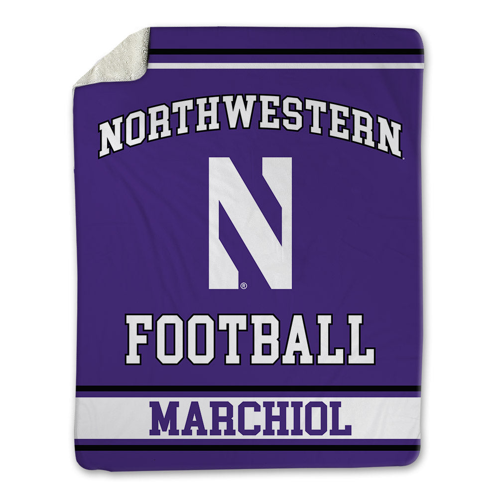Northwestern - NCAA Football : Nicco Marchiol - Blanket-0