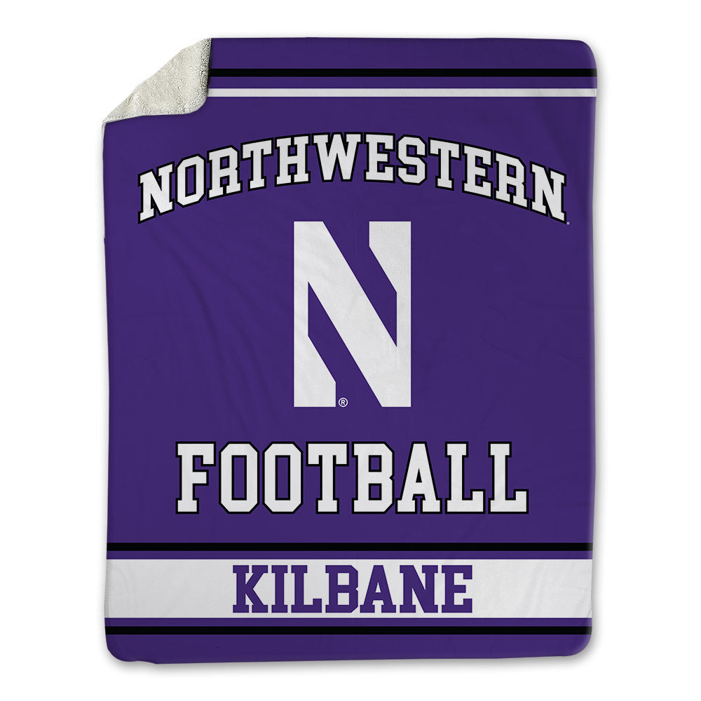 Northwestern - NCAA Football : Michael Kilbane - Blanket-0