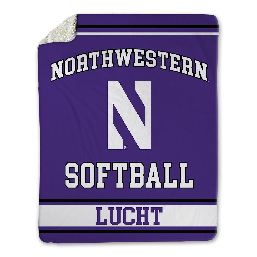 Northwestern - NCAA Softball : Addison Lucht - Blanket-0