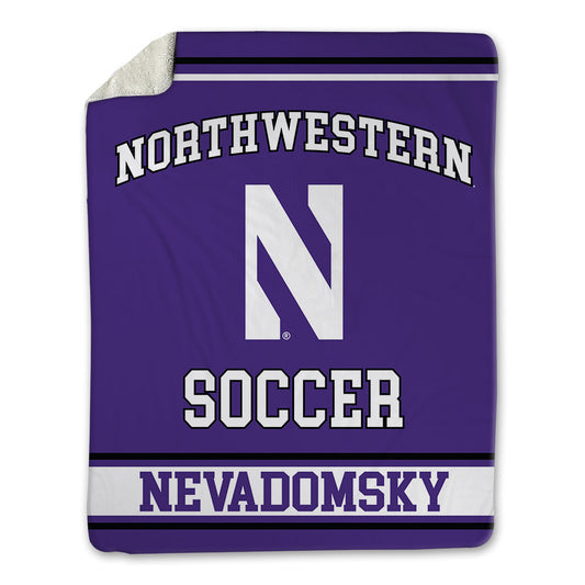 Northwestern - NCAA Women's Soccer : Presley Nevadomsky - Blanket-0
