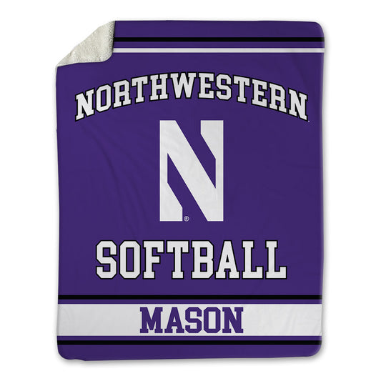 Northwestern - NCAA Softball : Marina Mason - Blanket-0