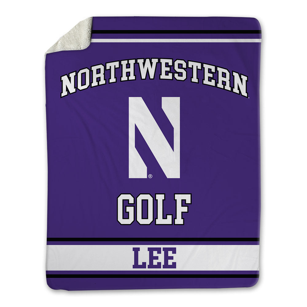 Northwestern - NCAA Women's Golf : Lauren Lee - Blanket-0