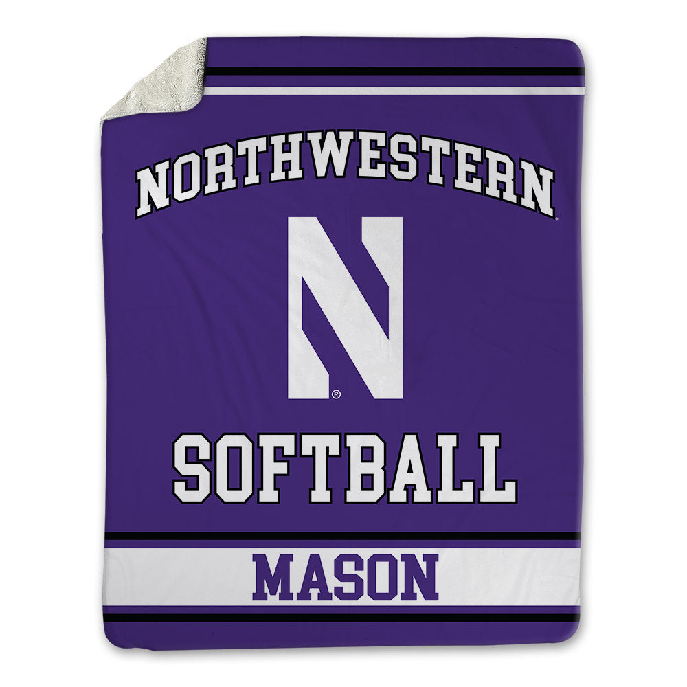 Northwestern - NCAA Softball : Marina Mason - Blanket-0