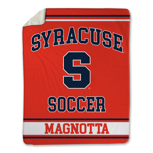 Syracuse - NCAA Women's Soccer : Natalie Magnotta - Blanket-0