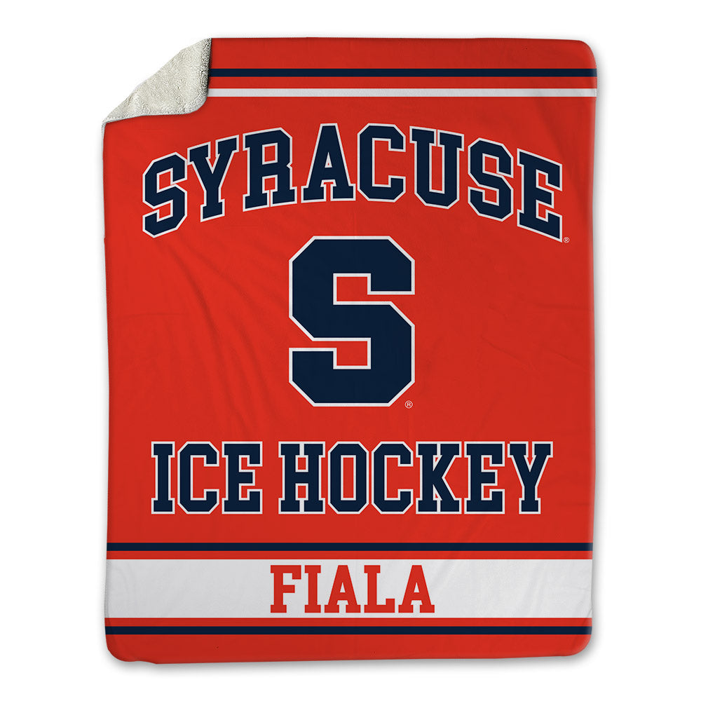 Syracuse - NCAA Women's Ice Hockey : Jocelyn Fiala - Blanket-0