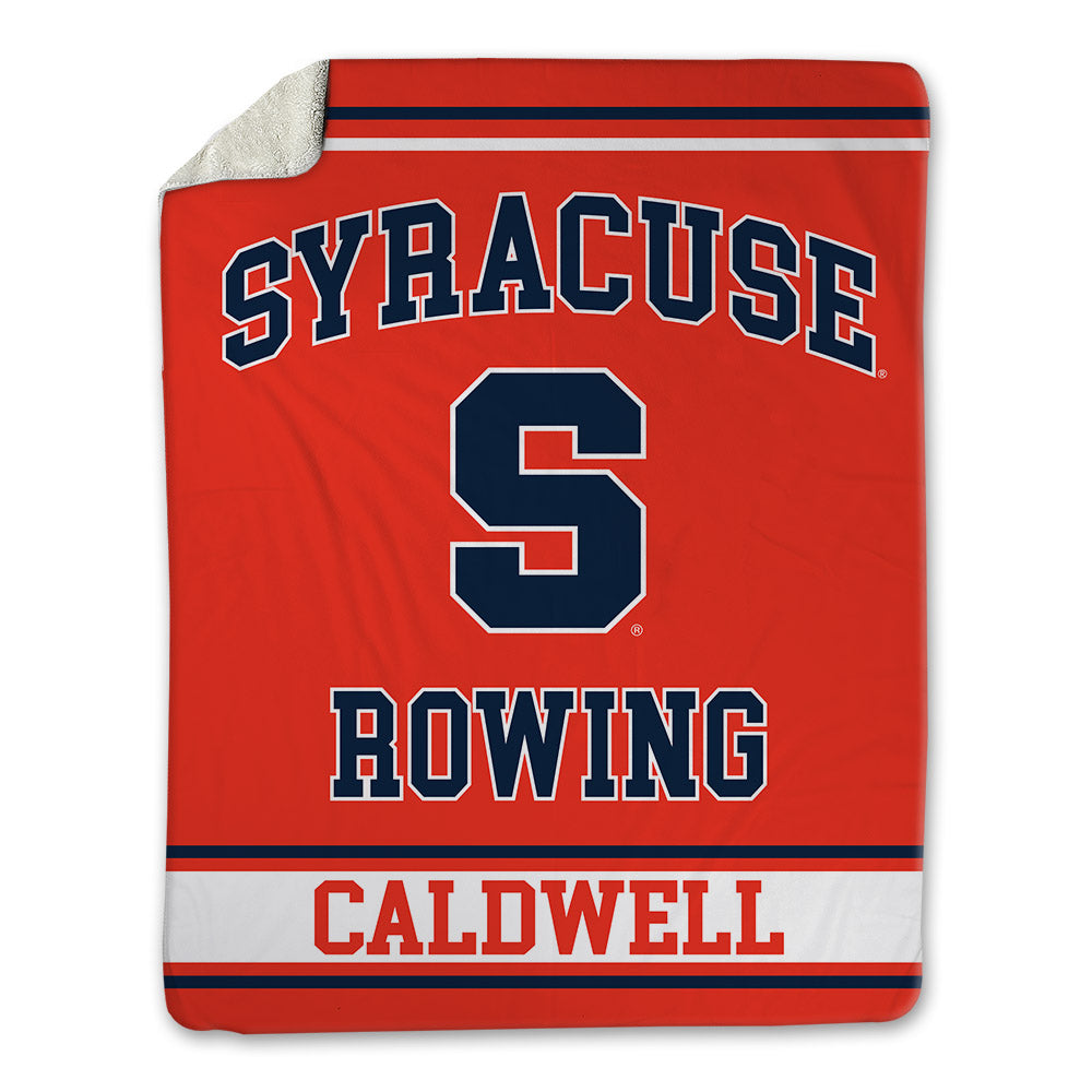 Syracuse - NCAA Men's Rowing : Jack Caldwell - Blanket-0