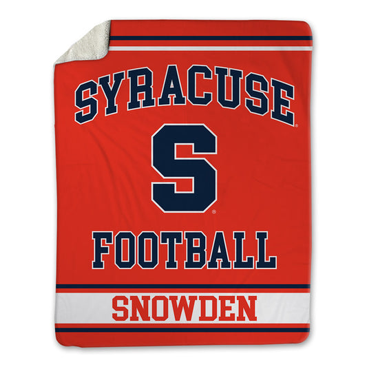 Syracuse - NCAA Football : Amare Snowden - Blanket-0