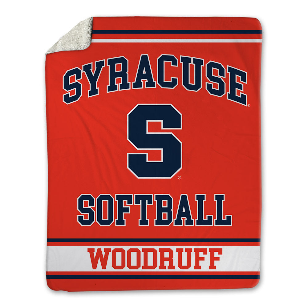 Syracuse - NCAA Softball : Kennedy Woodruff - Blanket-0