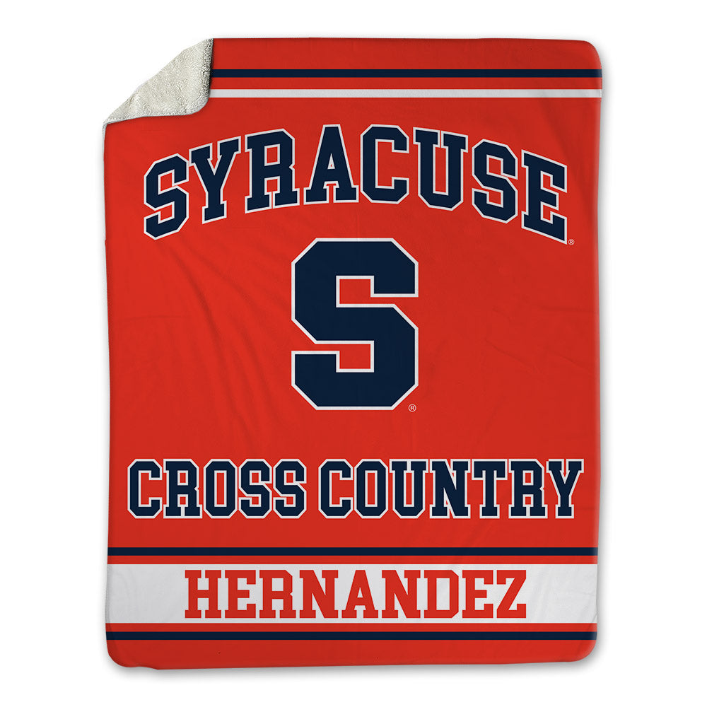 Syracuse - NCAA Women's Cross Country : Nyah Hernandez - Blanket-0