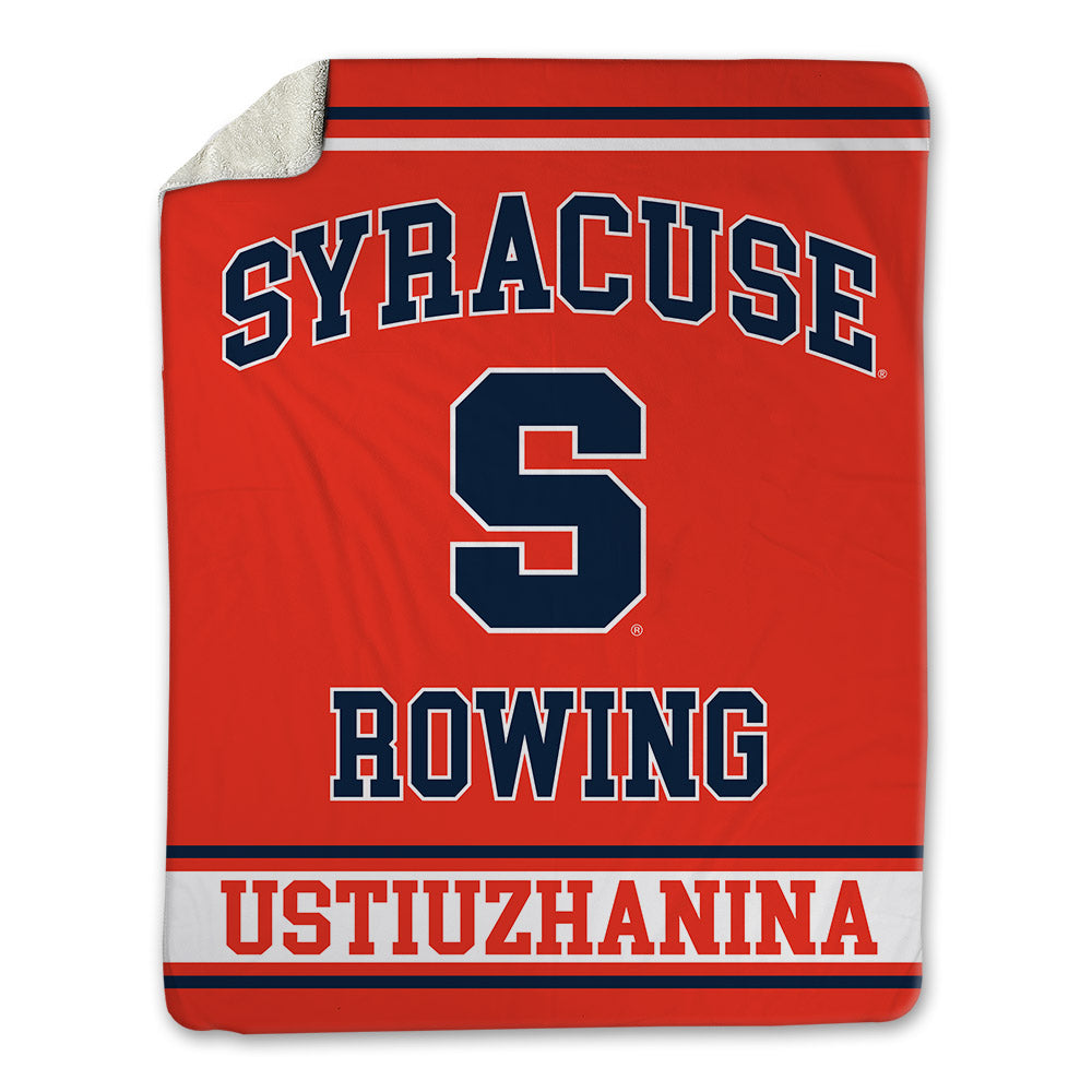 Syracuse - NCAA Women's Rowing : Kateryna Ustiuzhanina - Blanket-0