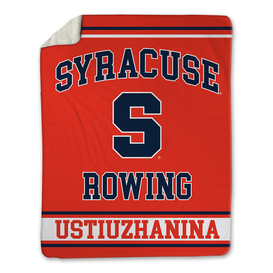 Syracuse - NCAA Women's Rowing : Kateryna Ustiuzhanina - Blanket-0