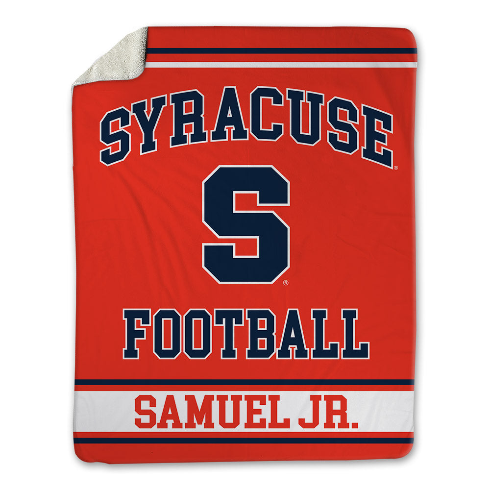 Syracuse - NCAA Football : Demetres Samuel Jr. - Blanket-0