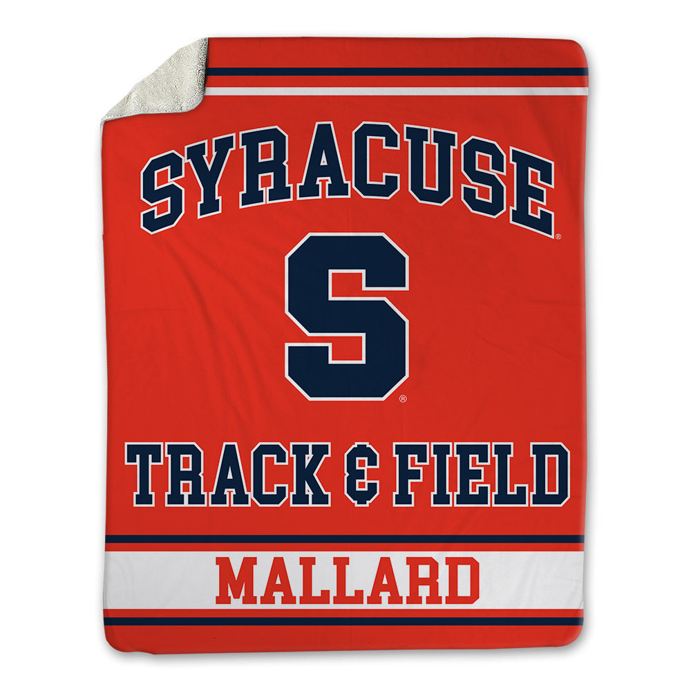 Syracuse - NCAA Men's Track & Field : Elijah Mallard - Blanket-0