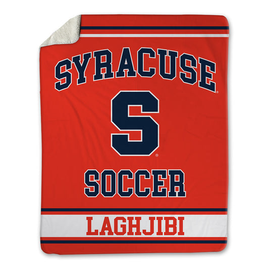 Syracuse - NCAA Men's Soccer : Badr Laghjibi - Blanket-0