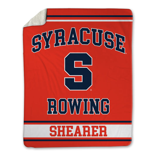 Syracuse - NCAA Women's Rowing : Dana Shearer - Blanket-0