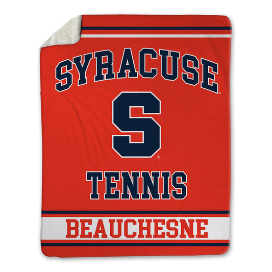 Syracuse - NCAA Women's Tennis : Emmy Beauchesne - Blanket-0
