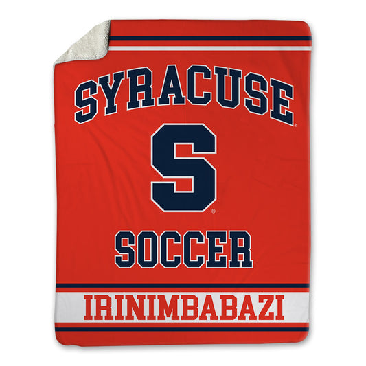 Syracuse - NCAA Men's Soccer : Ivan Irinimbabazi - Blanket-0