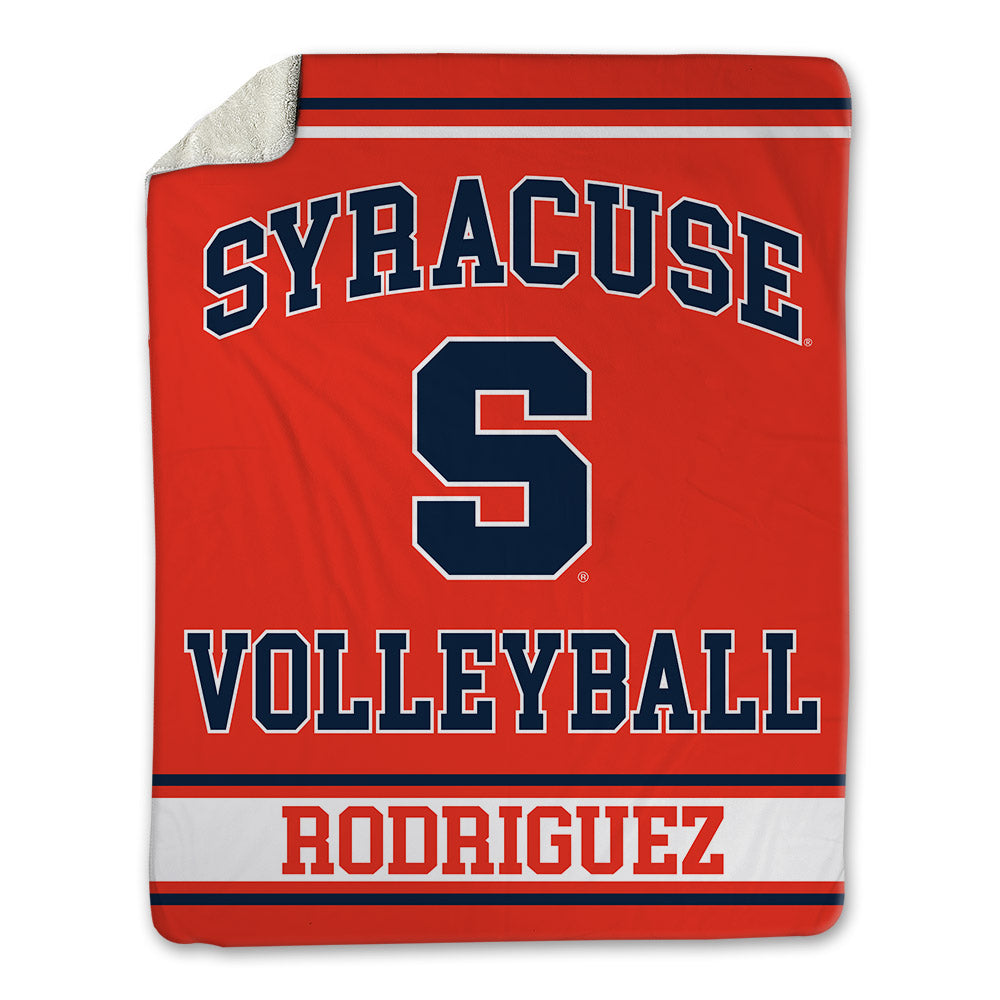 Syracuse - NCAA Women's Volleyball : Bella Rodriguez - Blanket-0