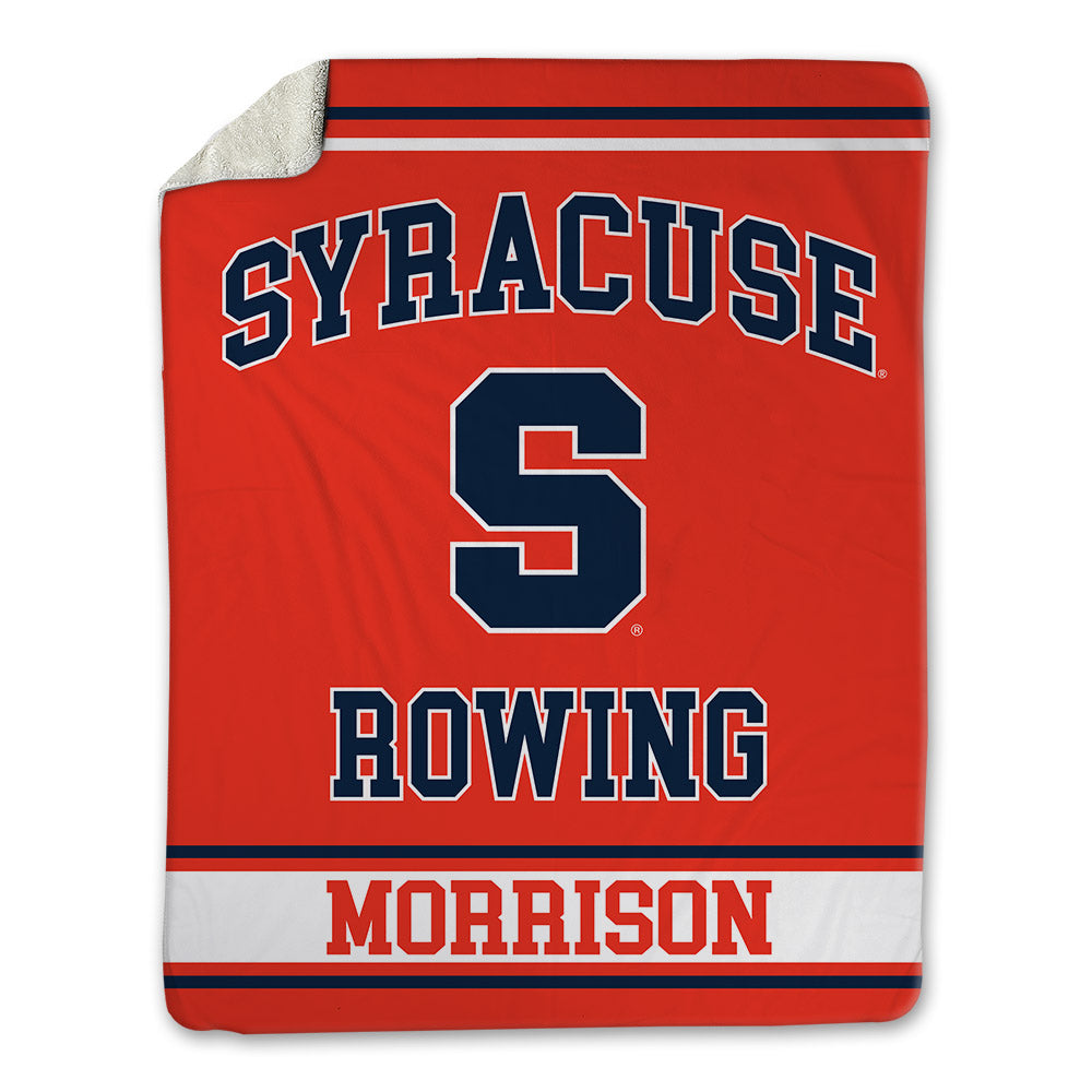 Syracuse - NCAA Women's Rowing : Devin Morrison - Blanket-0