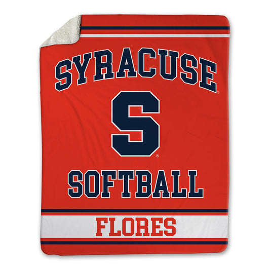 Syracuse - NCAA Softball : Vanessa Flores - Blanket-0