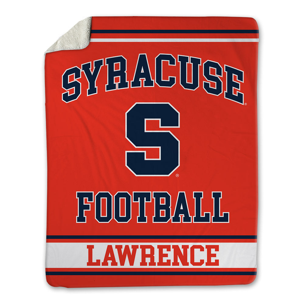 Syracuse - NCAA Football : Javon Lawrence - Blanket-0