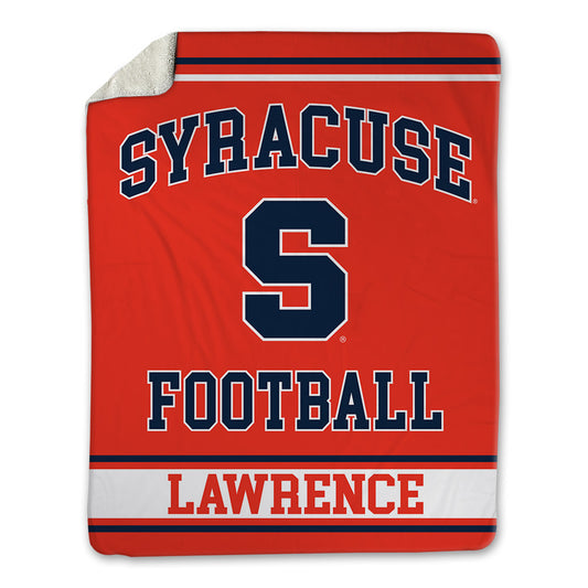 Syracuse - NCAA Football : Javon Lawrence - Blanket-0