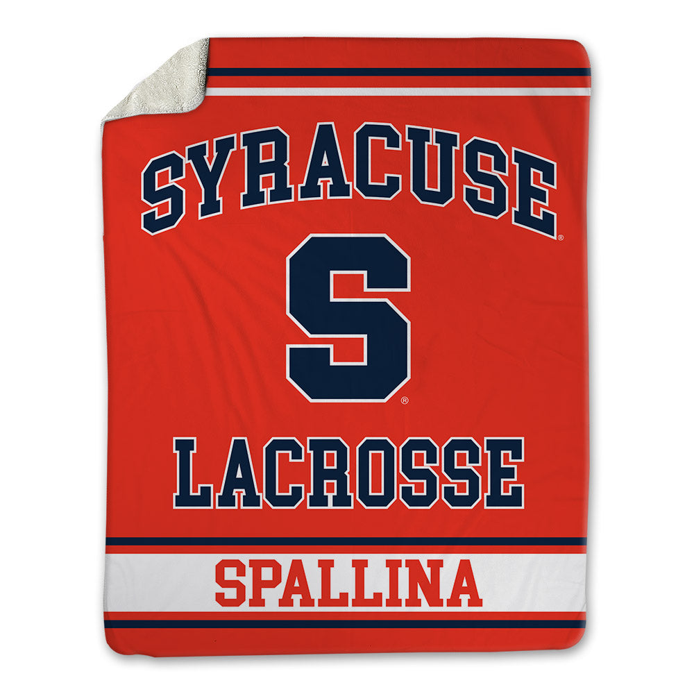 Syracuse - NCAA Men's Lacrosse : Jake Spallina - Blanket-0