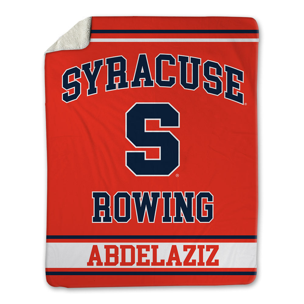 Syracuse - NCAA Women's Rowing : Aicha Abdelaziz - Blanket-0