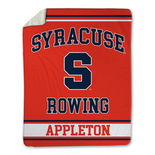 Syracuse - NCAA Women's Rowing : Abigail Appleton - Blanket-0