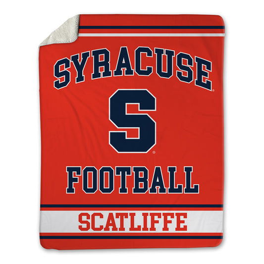 Syracuse - NCAA Football : D'Joni Scatliffe - Blanket-0