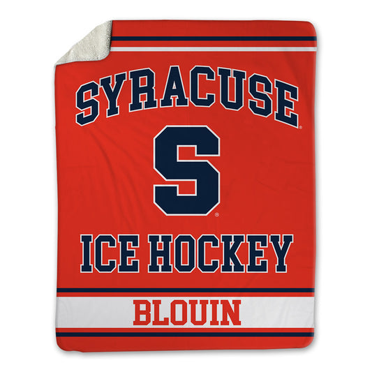 Syracuse - NCAA Women's Ice Hockey : Jordan Blouin - Blanket-0