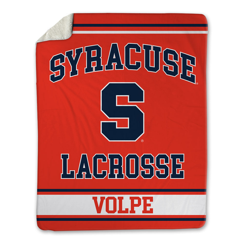 Syracuse - NCAA Women's Lacrosse : Ashlee Volpe - Blanket-0