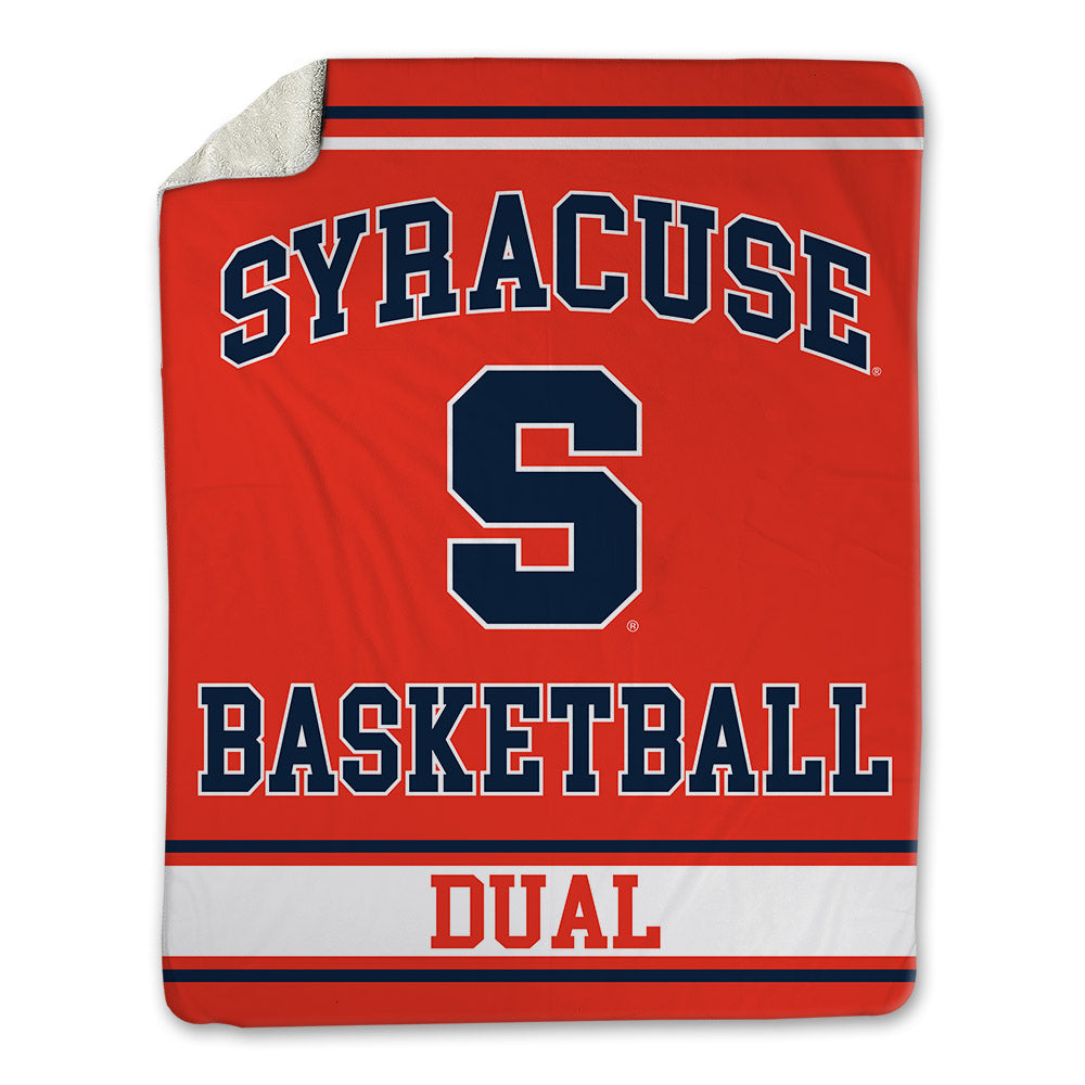 Syracuse - NCAA Men's Basketball : Garwey Dual - Blanket-0