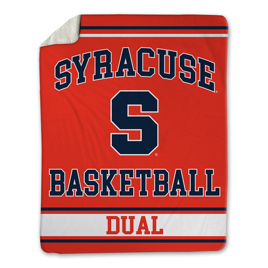Syracuse - NCAA Men's Basketball : Garwey Dual - Blanket-0