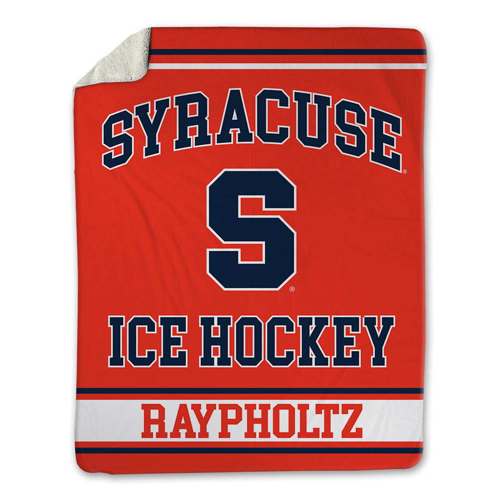 Syracuse - NCAA Women's Ice Hockey : Kendra Raypholtz - Blanket-0