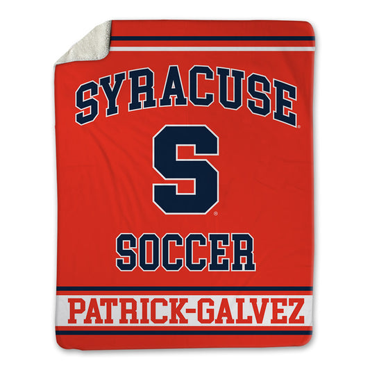 Syracuse - NCAA Men's Soccer : Pablo Patrick-Galvez - Blanket-0
