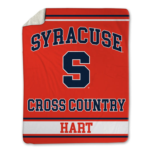 Syracuse - NCAA Women's Cross Country : Alycia Hart - Blanket-0
